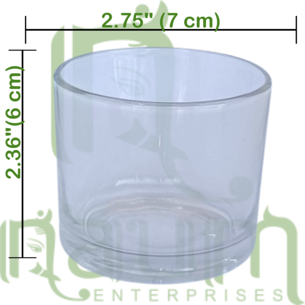 120 ML Transparent Glass