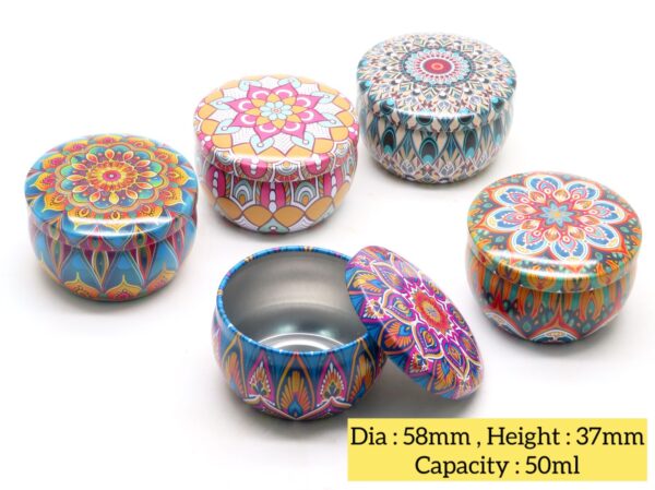 Mandala Pack of 15pcs - 3 pcs of each color
