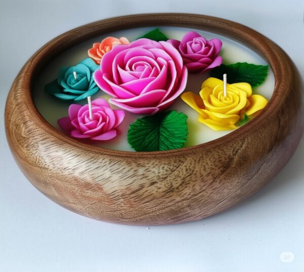 Wooden Bowl - Round 5 x 5