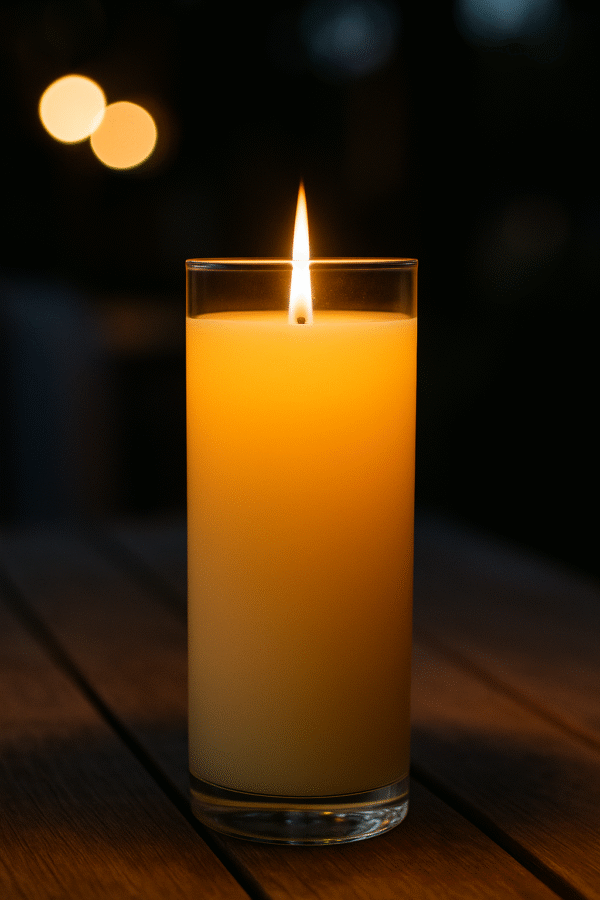 Tumbler Tall Glass Jar For Candle Making