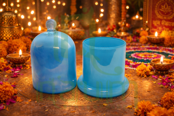 Bell Jar - Sky Blue Holographic Base and Top